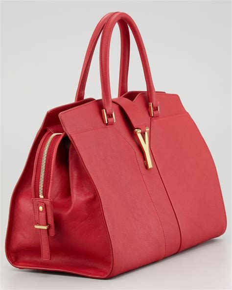 yves saint laurent bags red.